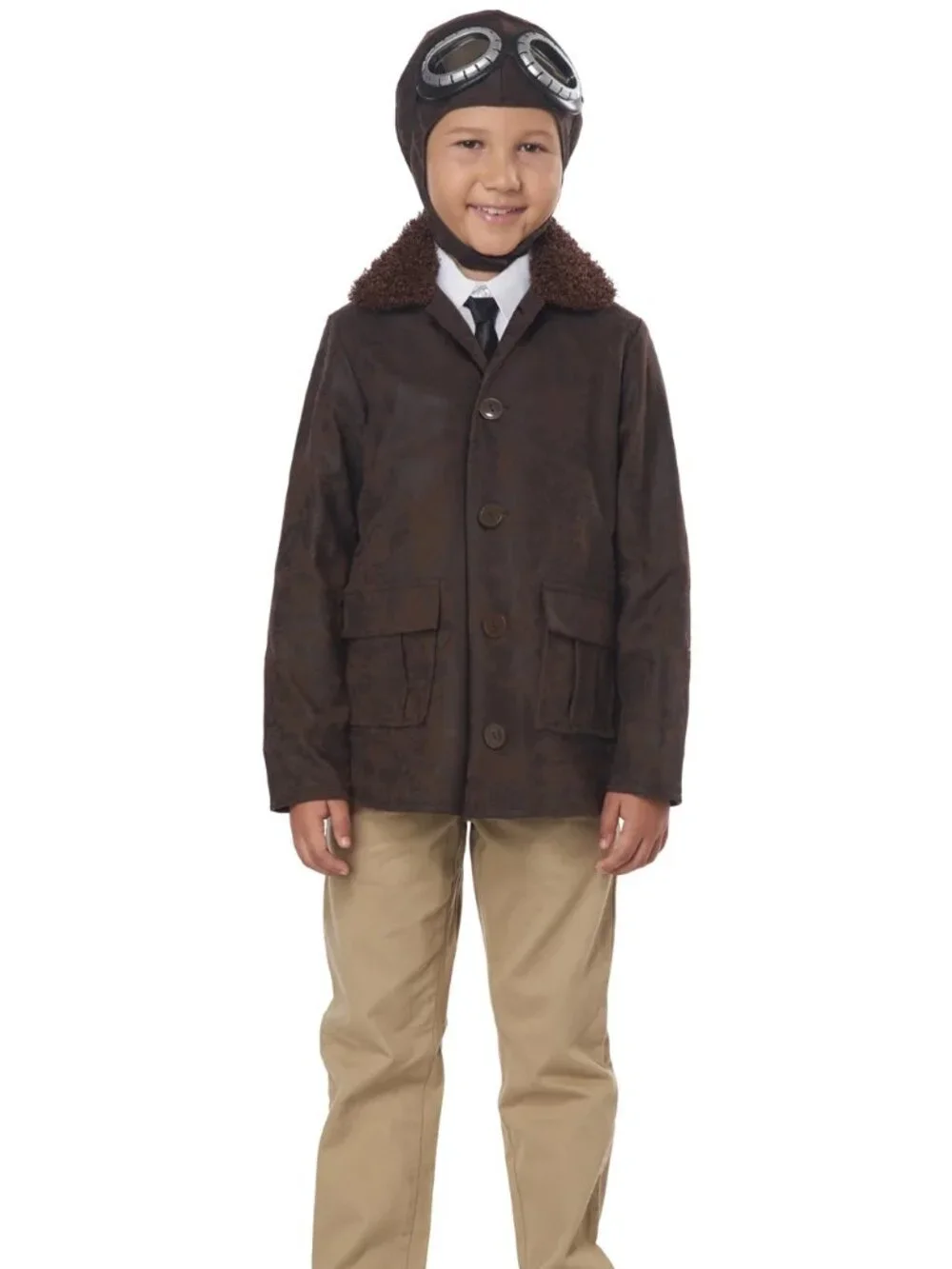 American Aviator Child Costume (Large 10-12)